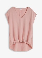 Vokuhila-Top Gr. 42 Bonbonrosa