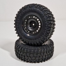 Amewi RCX10.3B / RCX10.3P Rc Crawler Scaler 6x6 Reifen Räder 2Stk. Ersatzteile