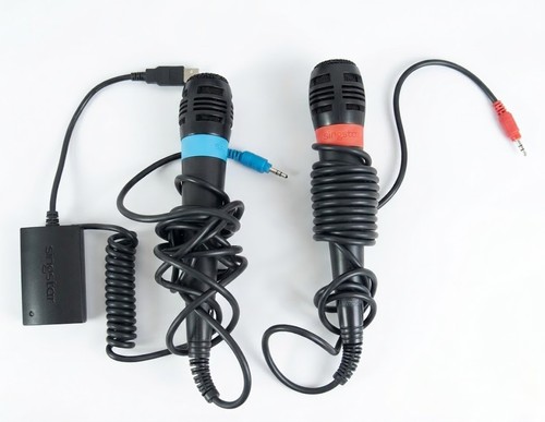 Singstar mikrofon set - mikrofon, +