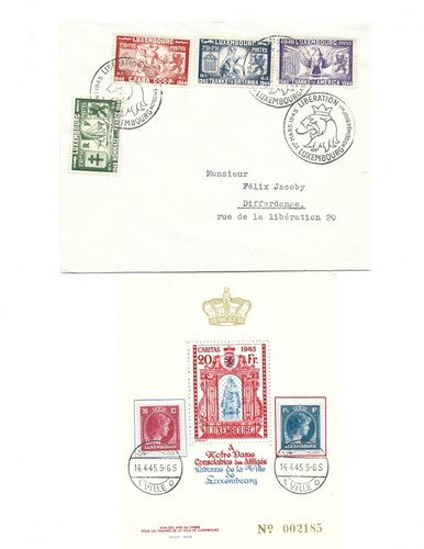 Briefmarken luxemburg fdc - ,