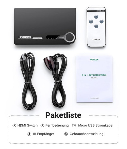 Ugreen hdmi switch - ugreen,