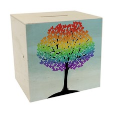 Baum regenbogenfarben - baum,