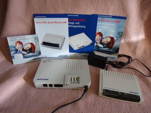 Arcor dsl speed modem 200 - dsl, speed-modem
