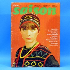 DDR Saison 2 1977 Herbst Modezeitschrift Festkleider Boutique Modelle Kinder