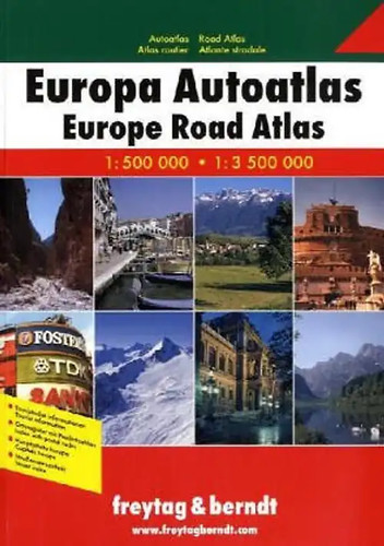 Europa autoatlas 500000 - autoatlas., 1:500000
