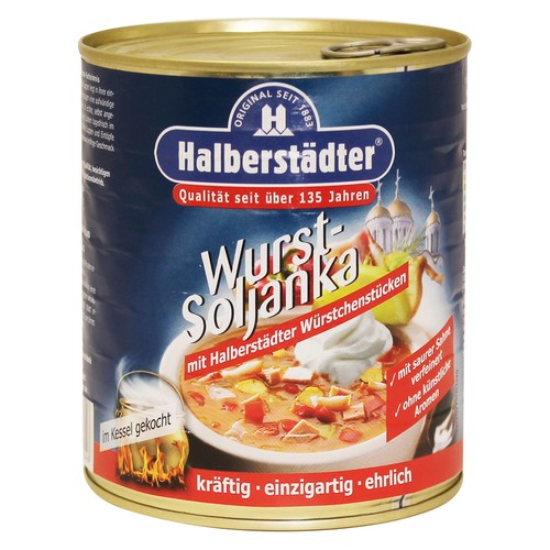 Halberstädter wurst soljanka - halberstädter, wurst-soljanka