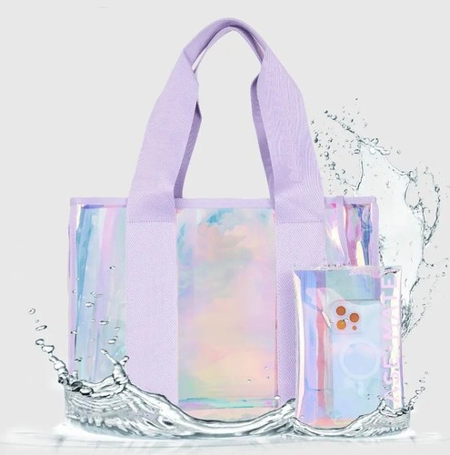 Bunte pvc umhängetasche damen - bunte,