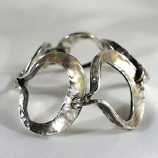 Original Perli Armband 800 Silber old silver bracelet Modernist / CU 246(31)