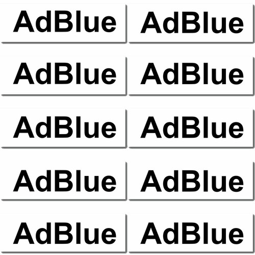Stück adblue aufkleber - adblue,