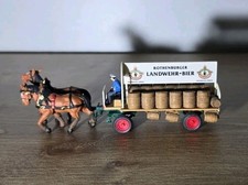 Kutsche H0 1:87 Brauereiwagen Rothenburger Landwehr-Bier, Preiser 30462 LKW 