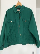 ONLY CARMAKOMA, Jeansjacke, Grün, Gr. 46, 48