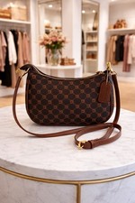 Leder Umhängetasche braun