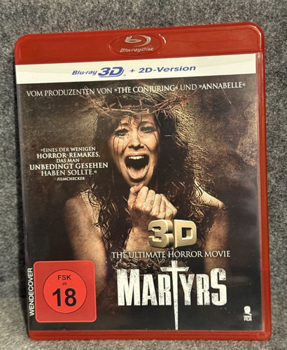 Blu ray martyrs - 3d,