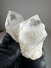 Doppel Phantomquarz Bergkristall Spitzen! Stufe 51 Gramm Qualität Natur