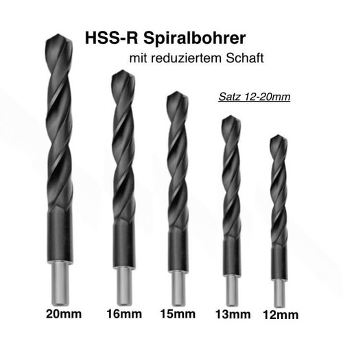 Stück hss spiralbohrer - 5,