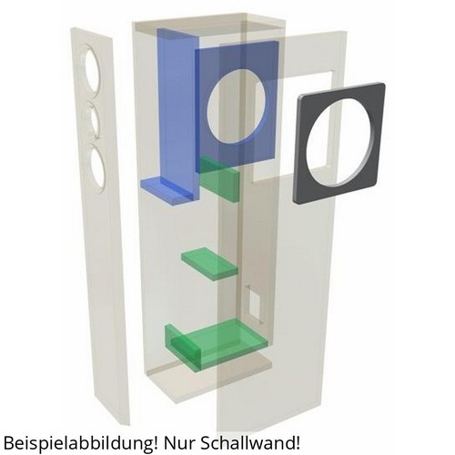 Visaton vox 200 - schallwand, 1
