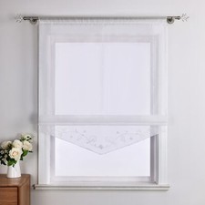Transparent Raffrollo Voile