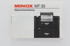 Minox MT 35 Bedienungsanleitung +++ von classic-cameras +++