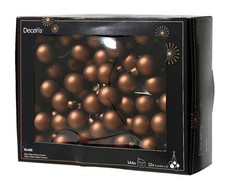 144 Glaskugeln am Draht 2,5cm