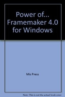 Power framemaker 4 for - 4,