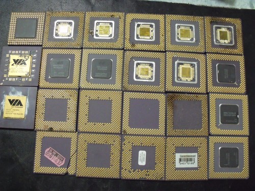 Stück alte keramik goldcap - 23,