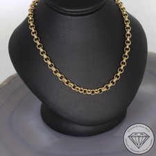 Wert 3750 € Erbs Kette (23,5 Gramm) 585 14 Karat Gelb Gold xxyy