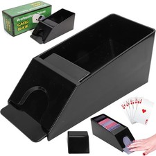 Tragbarer Kartengeber Edler Kartenschlitten Dealer Shoe für 4 Decks Spiele Poker