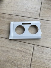 Blende 2-fach Steckdose PVC OT 100 Modular  cremeweiß Hager G37829001  (5 Stück)