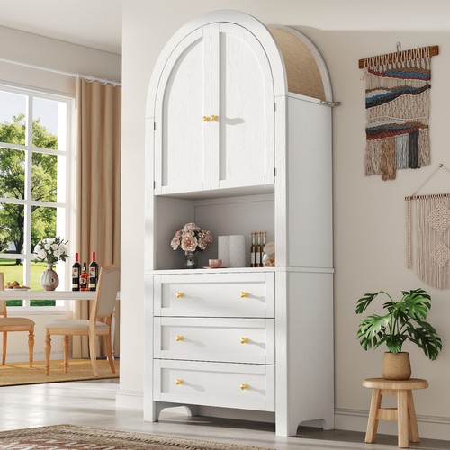 180cm bogen hochschrank - 180cm,