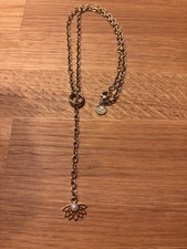 PURELEI Y-Kette gold mit Lotus & Perle – elegant – ungetragen ✨