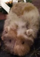  Meerschweinchen von Hermann Teddy.  Edikett weiß/grün Made in West Germany  