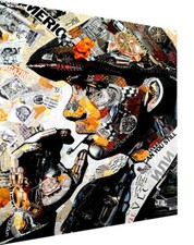 Leinwand Digital Art Mann