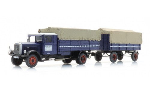 Hansa lloyd mit anhänger - lloyd,