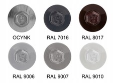 Etanco Sandwichplatten Schrauben Holz Beton verzinkt RAL7016 8017 9006 9007 9010