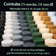 Cointube Auswahl 25mm 26mm