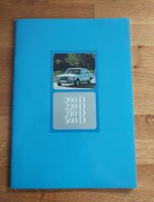 Mercedes W123 200 D - 220 D - 240 D - 300 D - PROSPEKT (4/1976) 