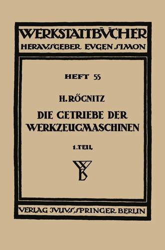 Hans rögnitz die getriebe - rögnitz,