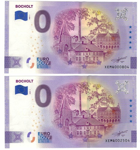 Set 0 euro scheine - set, 0-euro-scheine