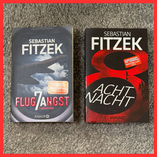 Flugangst 7A + Acht Nacht 🇩🇪Deutsch Sammlung 🖊Sebastian Fitzek Buch