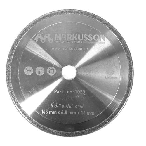 Cbn schleifscheibe 145 8mm - 145, 4,8mm