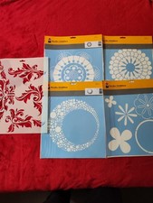 Wand textilien schablonen - wand/textilien, schablonen-set