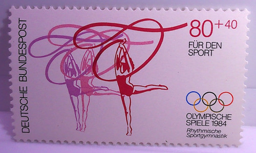 Briefmarke deutsche bundespost - deutsche,