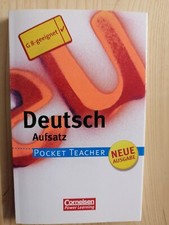 Deutsch Aufsatz Pocket Teacher Cornelsen