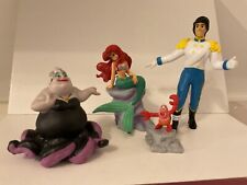 Disney Bully Land Applause Arielle die Meerjungfrau 4 x Figur Eric,Ursula,Krabbe
