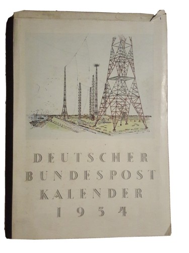 Deutscher bundespost kalender - deutscher,