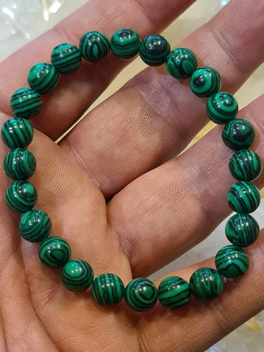 Malachit armband 8 - (gepresst),