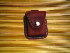 Zippo Leder Etui Braun mit
