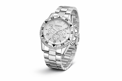 Herren geneva quartz uhr - herren,