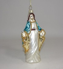 Anhänger Weihnachten Maria Madonna Christbaum Schmuck Vintage shabby XmasLook