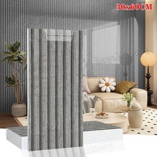 100-Stk Holz Wandpaneele Selbstklebend Holzoptik Wandaufkleber Küche Bad 30x60CM